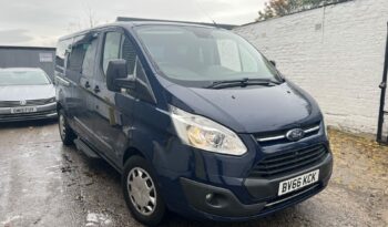 66 plate Ford Tourneo Custom L1 DIESEL FWD 2.0 TDCi 105ps Low Roof 9 Seater Zetec full