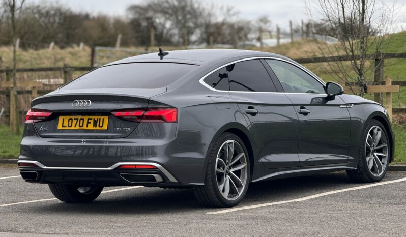 70 plate Audi A5 2.0 TDI 35 S line Sportback S Tronic Euro 6 (s/s) 5dr *COMFORT & SOUND PACK* full